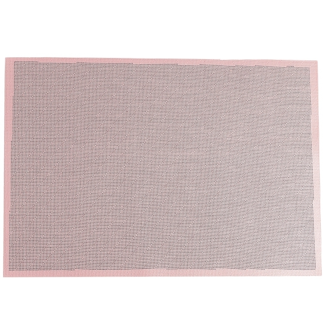 Коврик силиконовый перфорированный розовый, 420х296 мм  | Фото — Магазин Andy Chef  1