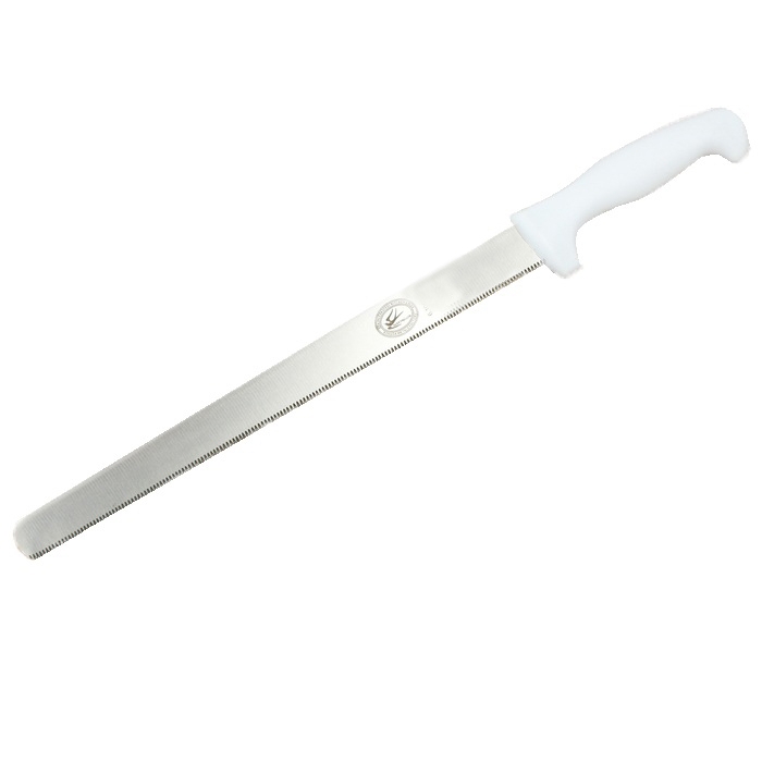 Нож-пила для бисквита с мелкими зубчиками из нержавеющей стали, лезвие 29 см  | Фото — Магазин Andy Chef  1