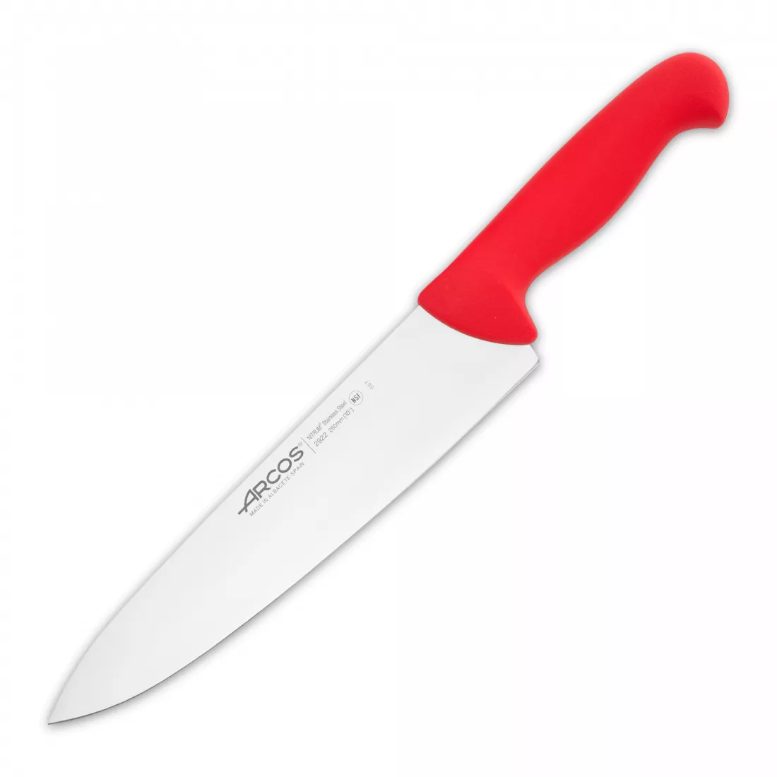 Нож кухонный поварской Красный 25 см, Arcos, Испания  | Фото — Магазин Andy Chef  1