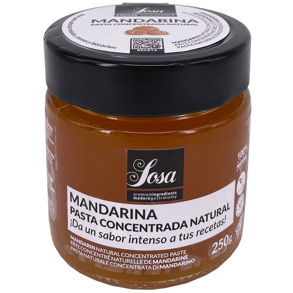 Паста концентрированная Мандарин, Sosa, Испания, 250 г  | Фото — Магазин Andy Chef  1