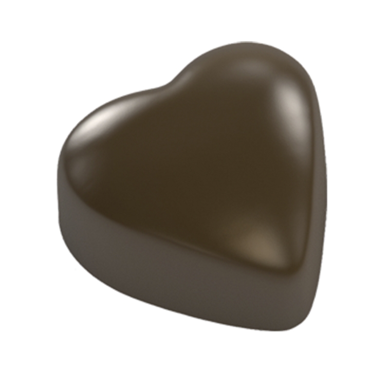 Форма для шоколада «Сердце» №4 поликарбонатная, 24 ячейки, Implast, Турция  | Фото — Магазин Andy Chef  1