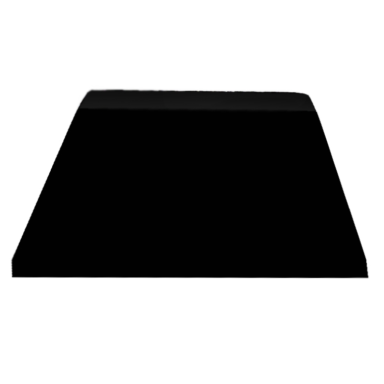 Шпатель пластмассовый трапеция Black Premium 21,6х12,8 см, Германия (царапины)  | Фото — Магазин Andy Chef  1