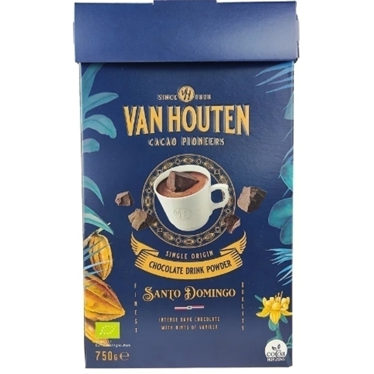 Горячий шоколад Santo Domingo, Van Houten, Нидерланды, 750 г  | Фото — Магазин Andy Chef  1