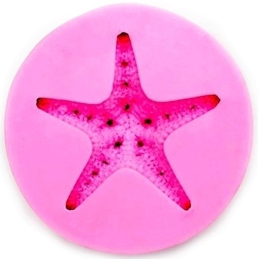 Молд «Морская звезда» 7,5х7,5х1,8 см  | Фото — Магазин Andy Chef  1
