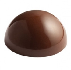 Форма для шоколада «Полусфера» поликарбонатная PC5024 65 мм, Pavoni, Италия  | Фото — Магазин Andy Chef  1