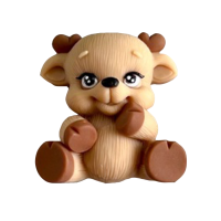 Молд 3D «Оленёнок» 4х4,5 см