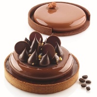 Форма силиконовая с кольцами перфорированными 150 мм KIT TARTE RING Silikomart (Италия), 2 шт (повреждена упаковка) Форма силиконовая с кольцами перфорированными 150 мм KIT TARTE RING Silikomart (Италия), 2 шт (повреждена упаковка) | Фото — Магазин Andy Chef