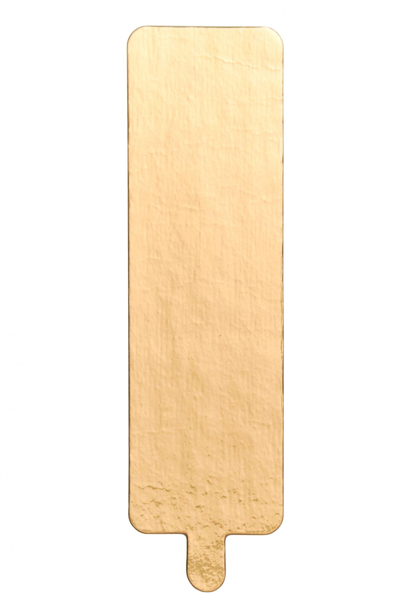 Подложка для эклеров прямоугольная 13х4 см, толщина 0,8 мм  | Фото — Магазин Andy Chef  1