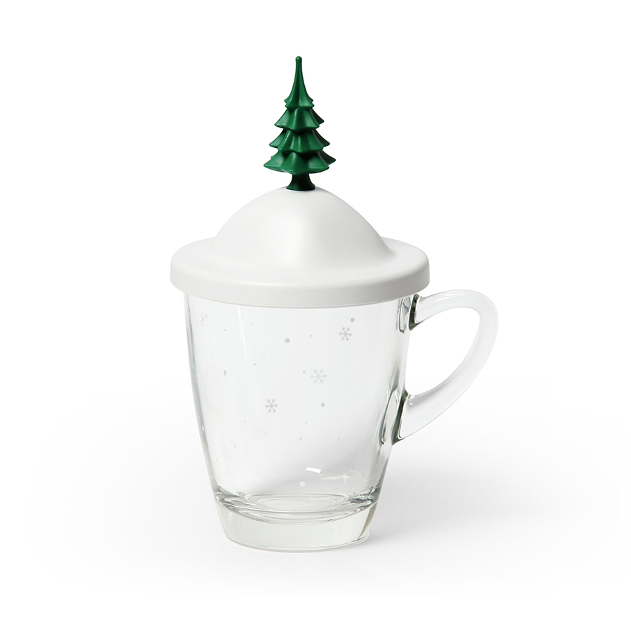 Чашка с крышкой Winter Qualy  | Фото — Магазин Andy Chef  1