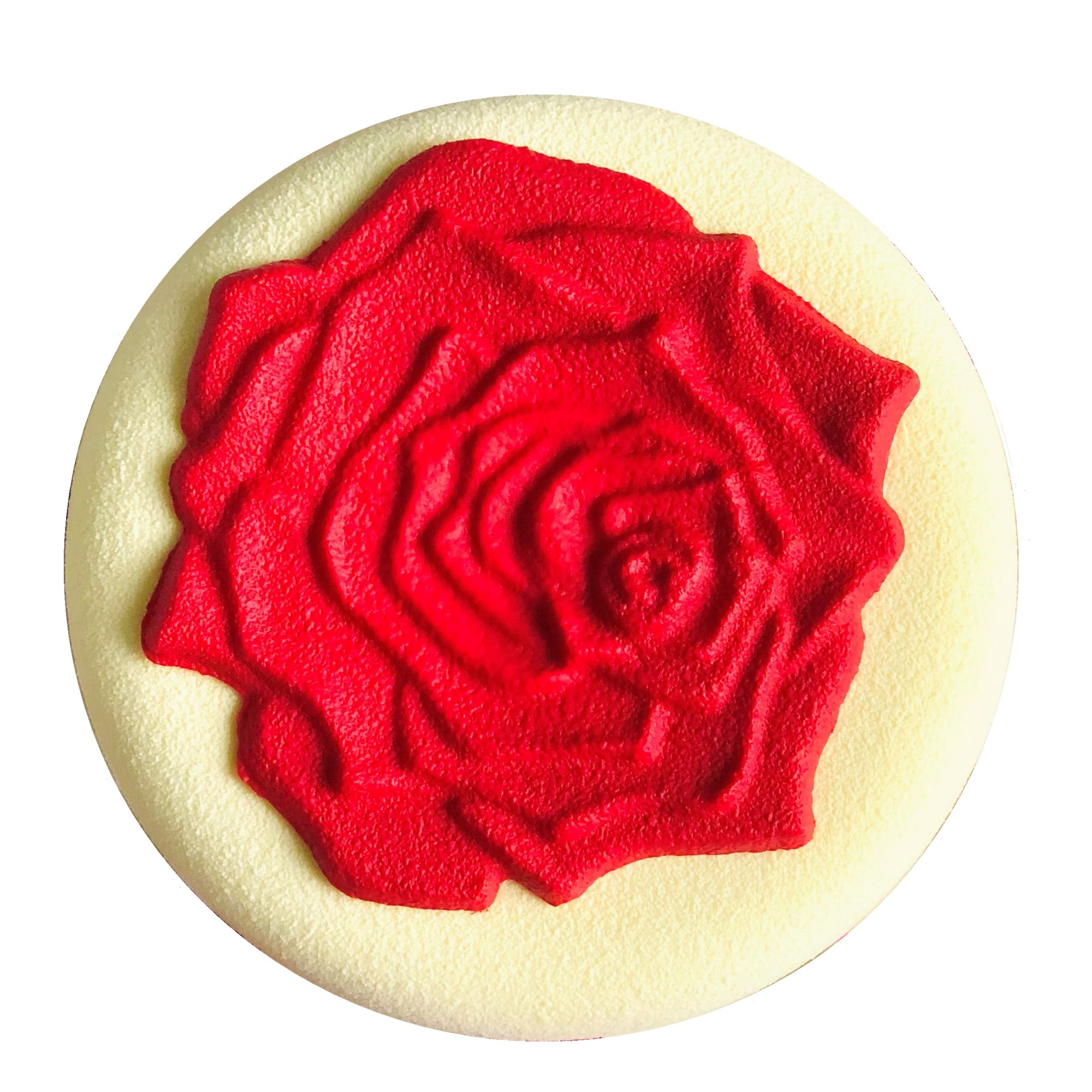 Форма для декора «Роза» пластиковая 15 см, PCB Creation, Франция  | Фото — Магазин Andy Chef  1