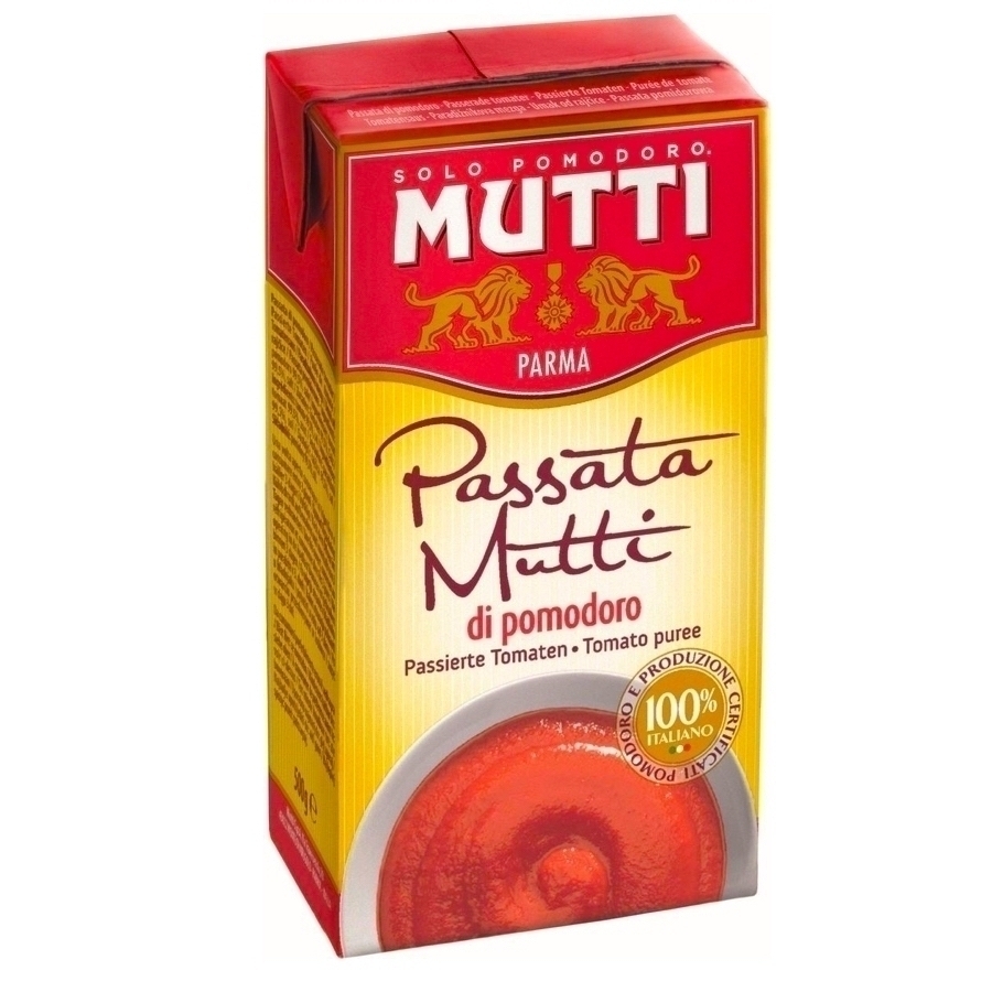 Томаты протёртые Mutti (Италия), 500 г  | Фото — Магазин Andy Chef  1