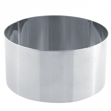 Форма металлическая кольцо 20х15 см  | Фото — Магазин Andy Chef  1