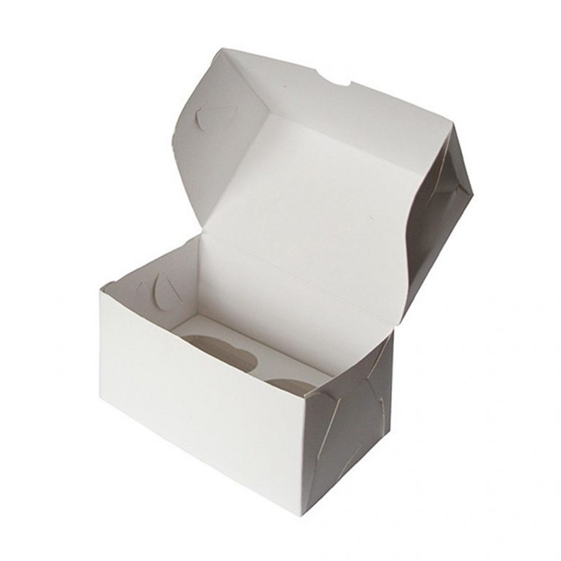 Коробка на 2 капкейка 10х16х10 см  | Фото — Магазин Andy Chef  1