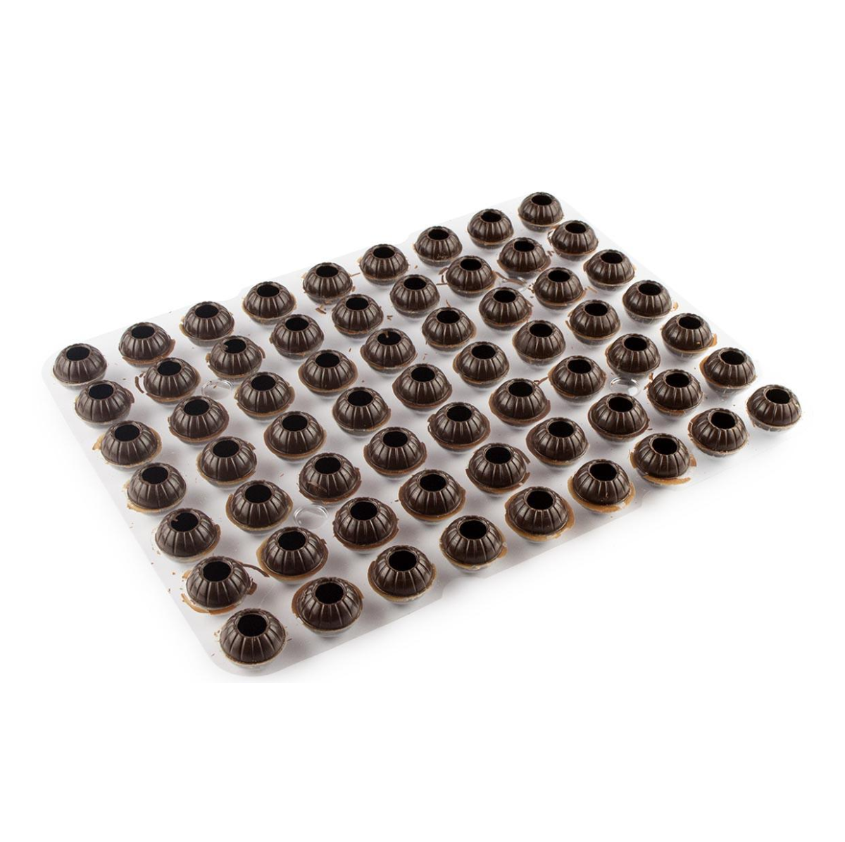 Капсулы для трюфелей из тёмного шоколада, Callebaut, Бельгия, 63 шт.  | Фото — Магазин Andy Chef  1