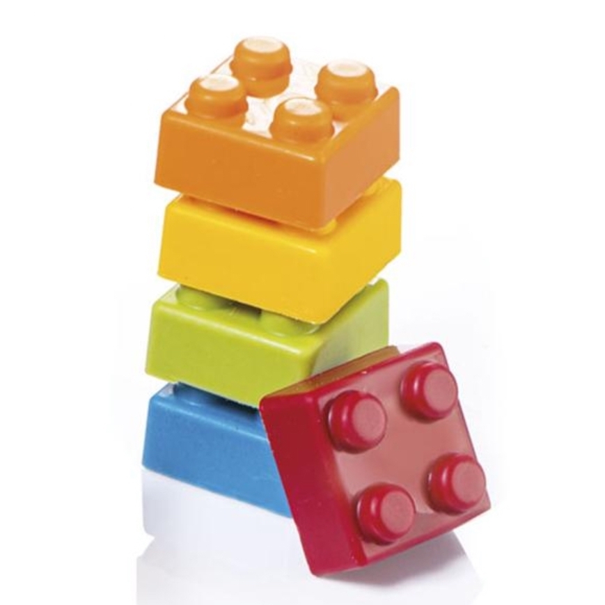 Форма для шоколада «Лего» поликарбонатная MA1020, Martellato, Италия  | Фото — Магазин Andy Chef  1