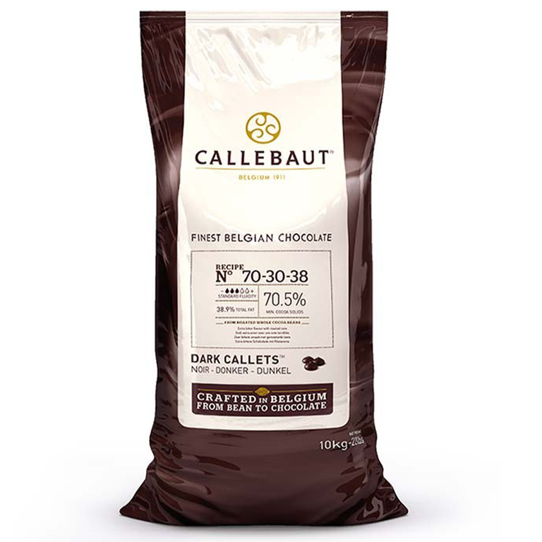 Шоколад горький 70,5%, №70-30-42, Callebaut, Бельгия, 10 кг  | Фото — Магазин Andy Chef  1