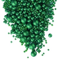 Шарики рисовые «Блеск зелёный» микс, 40-45 г (срок годности до 24.12.2026)