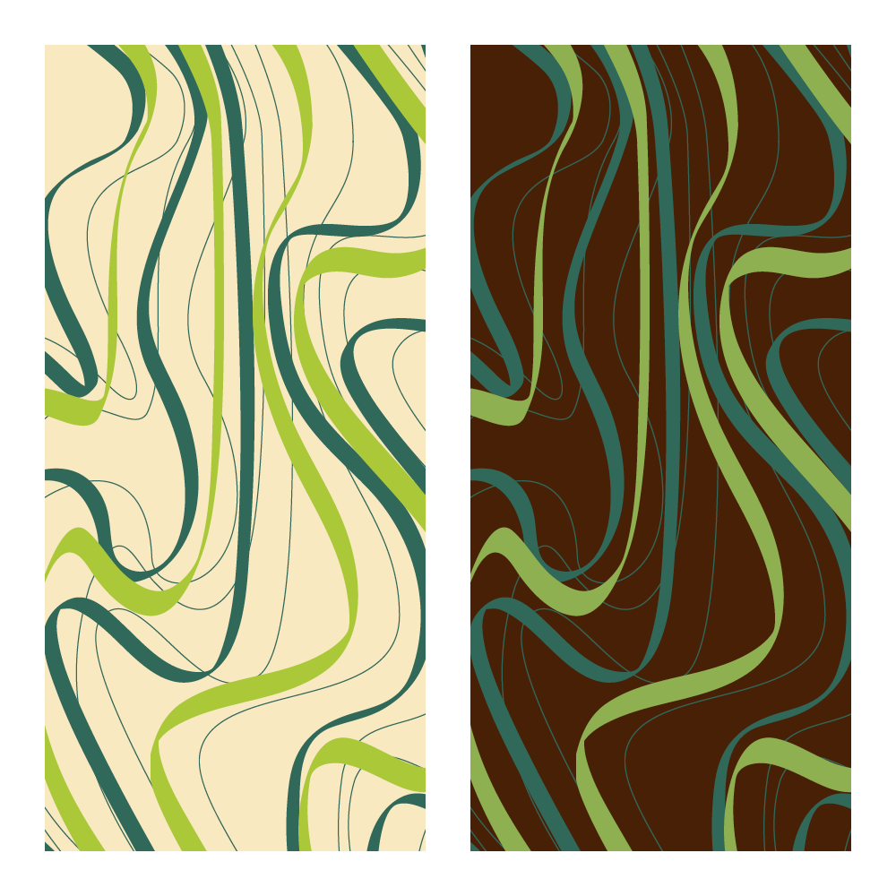 Шокотрансферный лист «Зелёные волны» 26,3х12,3 см, Mona Lisa, Бельгия  | Фото — Магазин Andy Chef  1