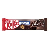 Батончик шоколадный KitKat Chunky Smooth Bitter, Nestle, Турция, 38 г
