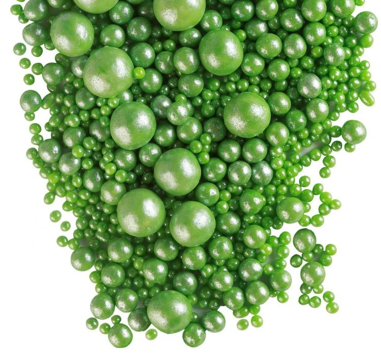 Шарики рисовые «Жемчуг зелёный» микс, 90 г  | Фото — Магазин Andy Chef  1