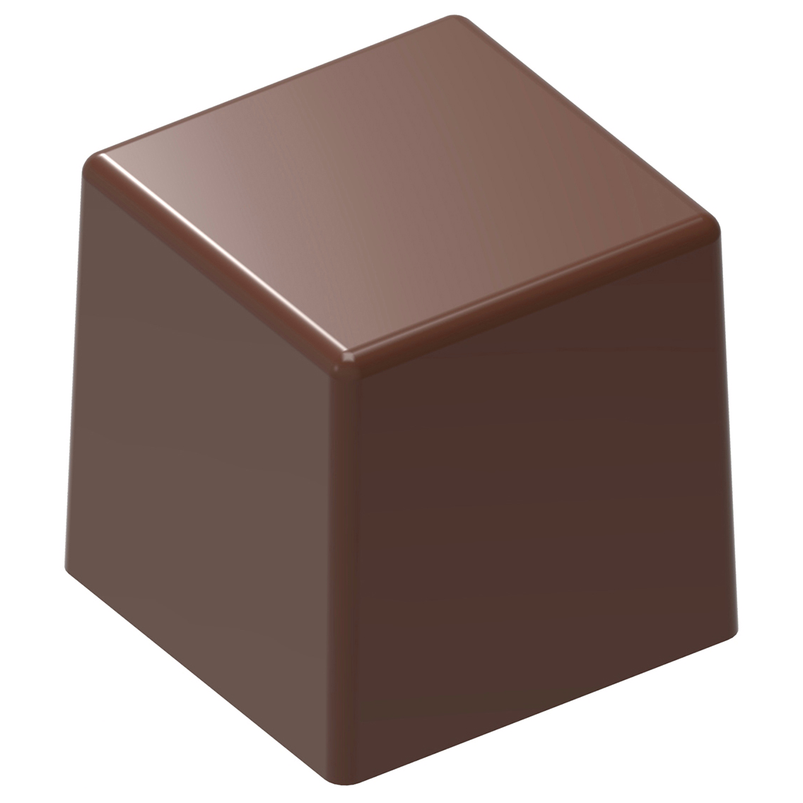 Форма для шоколада Cube поликарбонатная CF0232, 21 ячейка, Chocolate World, Бельгия  | Фото — Магазин Andy Chef  1