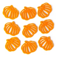 Шоколадный декор «Тыква кружевная», Dobla, Вьетнам, 9 шт. (с повреждением)