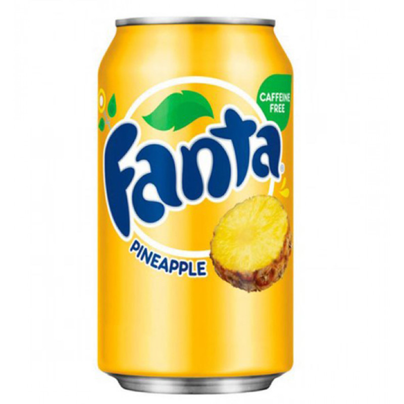 Напиток газированный Fanta Ананас, США, 355 мл (срок годности до 01.12.2025)  | Фото — Магазин Andy Chef  1