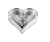 Набор вырубок «Сердца», Tescoma, Чехия, 6 шт.