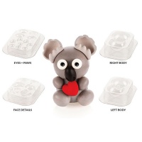 Форма для шоколада «Коала» (Kit Koala) пластиковая 155x116x160 мм, Silikomart, Италия Форма для шоколада «Коала» (Kit Koala) пластиковая 155x116x160 мм, Silikomart, Италия | Фото — Магазин Andy Chef