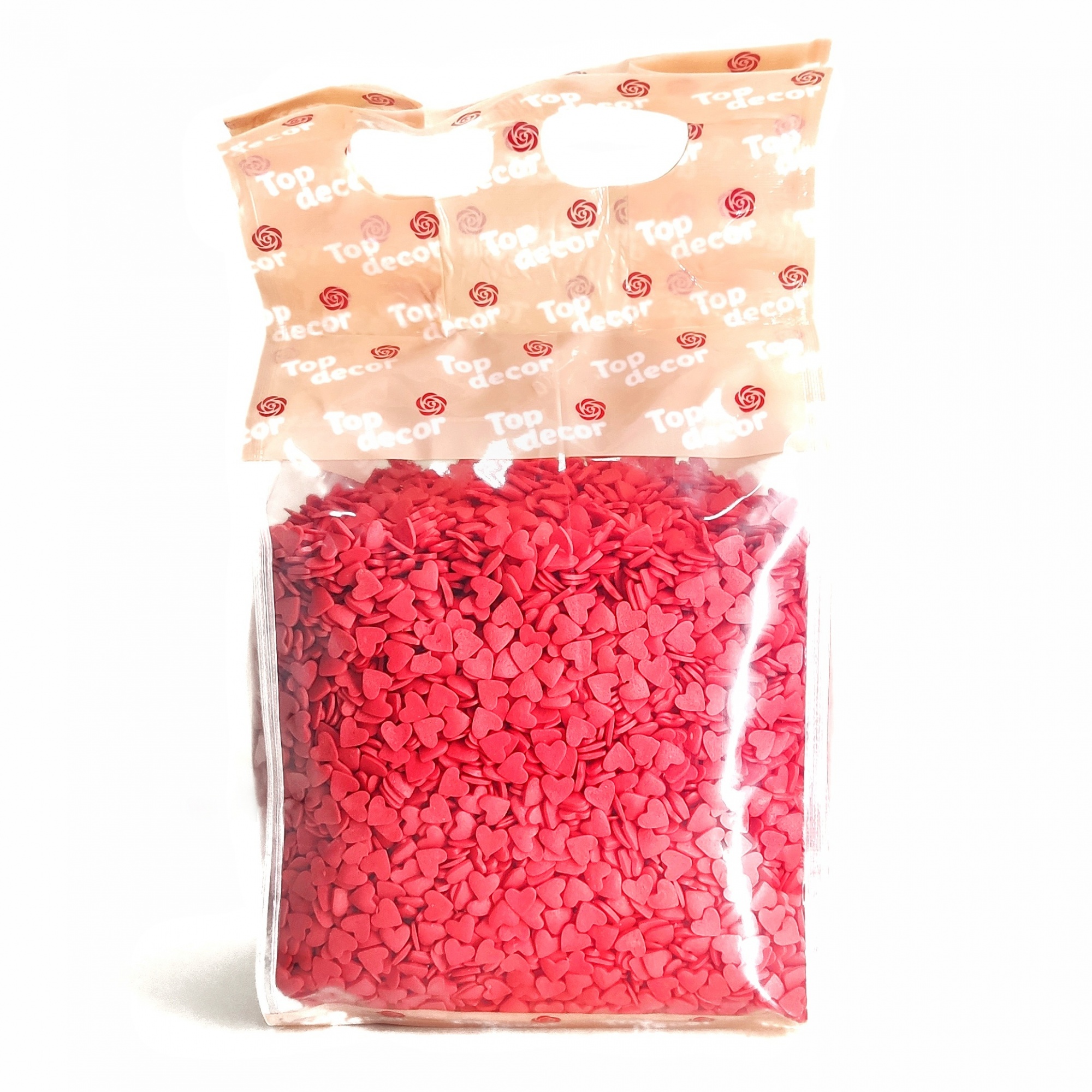 Сахарная посыпка «Сердца красные», Top Decor, 750 г  | Фото — Магазин Andy Chef  1