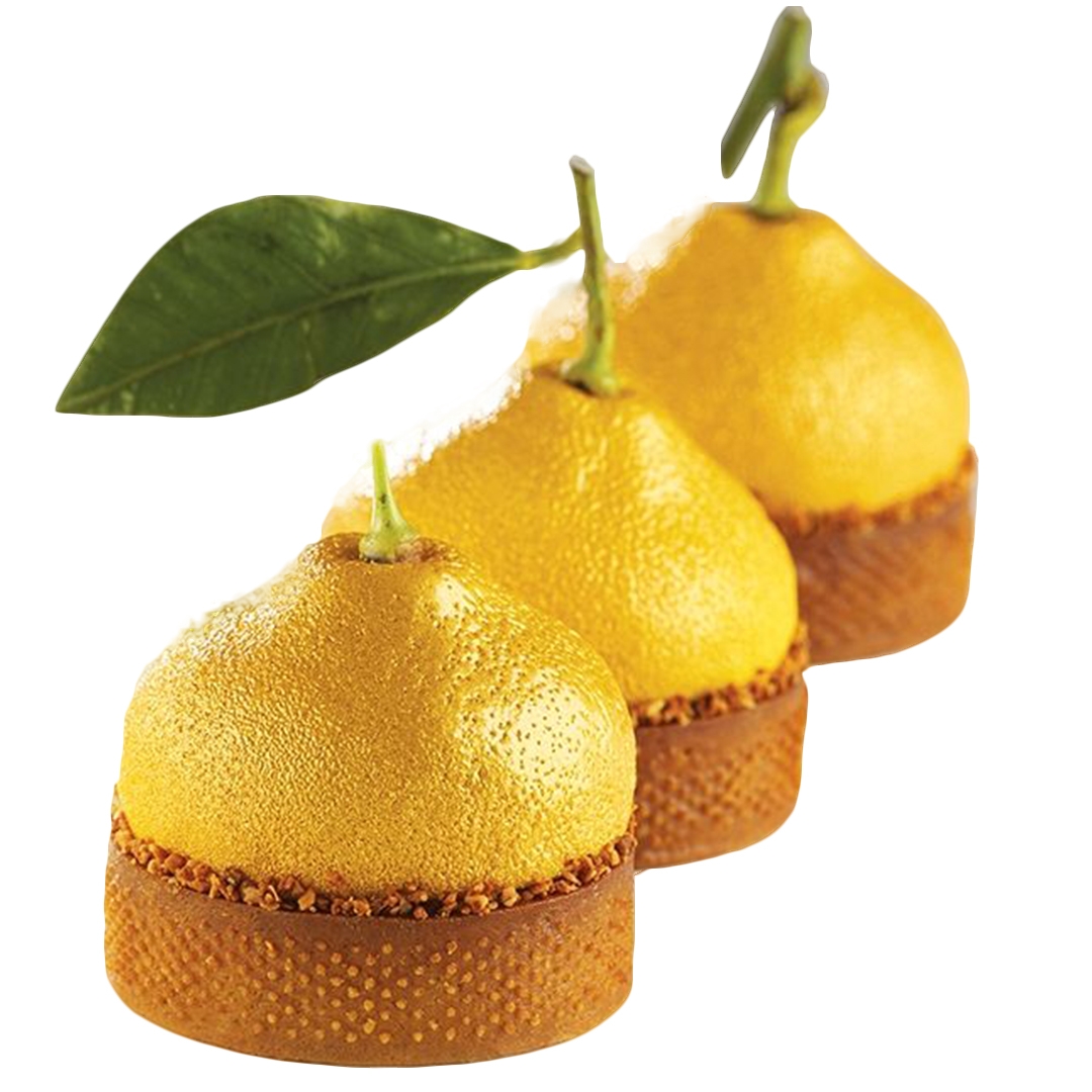 Форма силиконовая «Лимон» Cedric Grolet PX4359, 20 ячеек, Pavoni, Италия  | Фото — Магазин Andy Chef  1