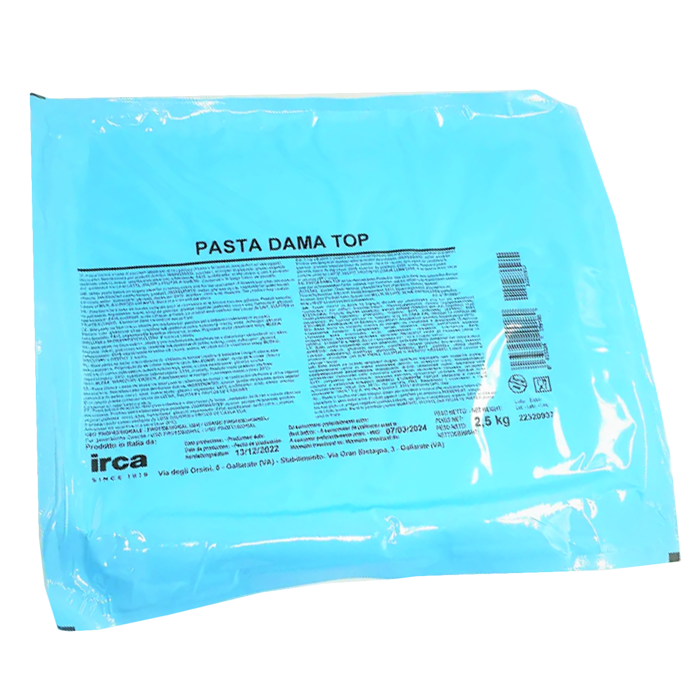 Паста сахарная для изготовления цветов Dama Top Paste, IRCA, Италия, 2,5 кг  | Фото — Магазин Andy Chef  1