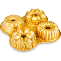 Форма из литого аллюминия «Квартет» 2 л, Nordic Ware, США