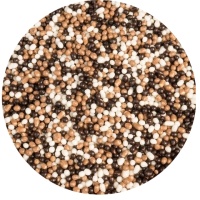 Посыпка сахарная мини «Шоколадный микс» 1-2 мм, 50 г