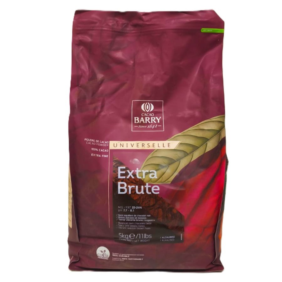 Какао-порошок Extra Brute 22-24%, Cacao Barry, Франция, 5 кг  | Фото — Магазин Andy Chef  1