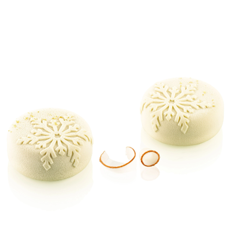 Форма «Снежинка» (Neve) 110 мл, Silikomart, Италия (повреждена упаковка)  | Фото — Магазин Andy Chef  1