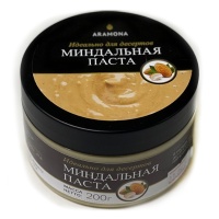Миндальная паста 100%, Aramona, 200 г (срок годности до 16-22.11.2025)