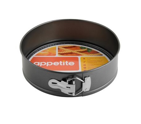 Форма для выпечки разъемная с антипригарным покрытием Appetite (Китай), 22х7 см  | Фото — Магазин Andy Chef  1