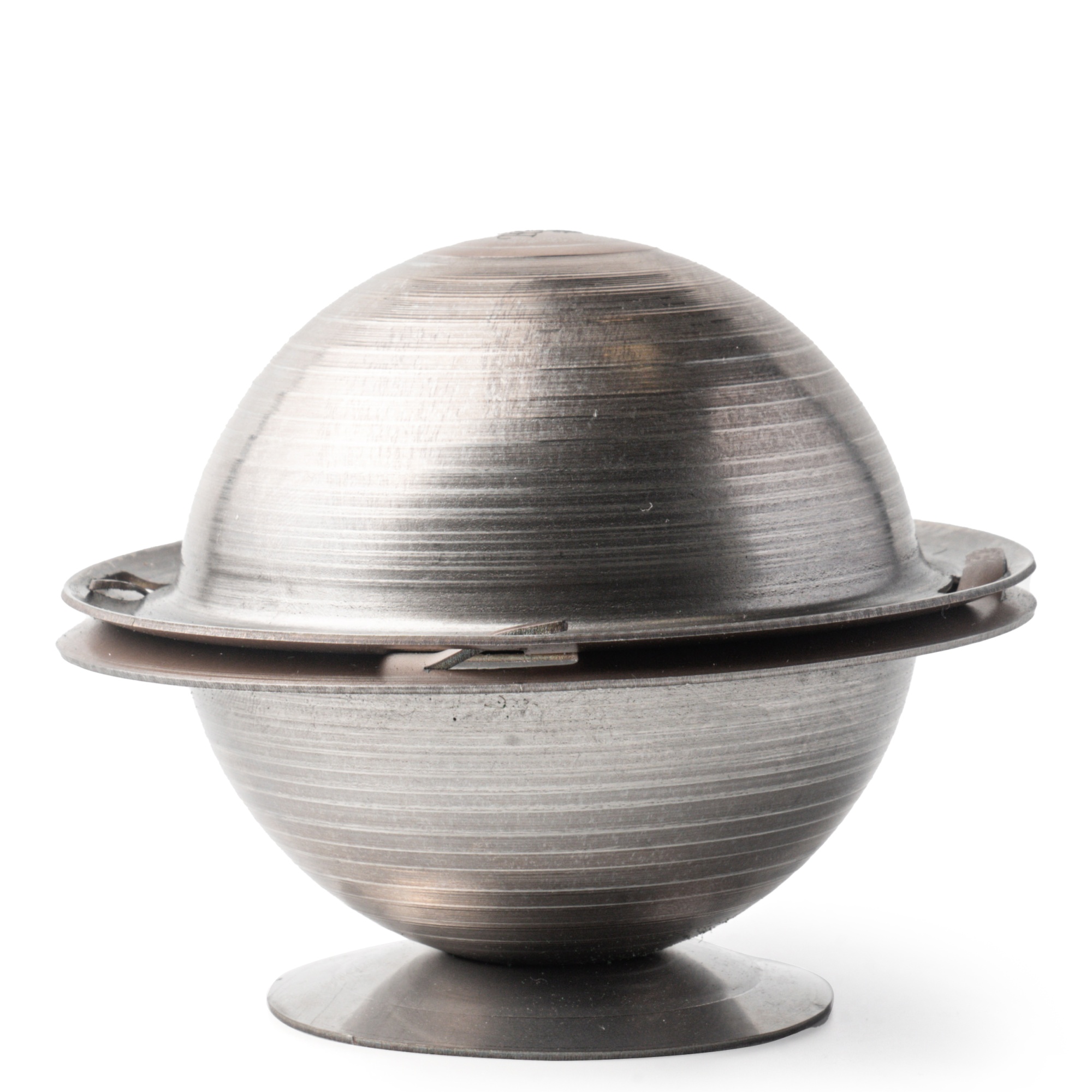 Форма с крышкой «Круассан-сфера» из нержавеющей стали, 7,5 см, Вентсар, Россия  | Фото — Магазин Andy Chef  1