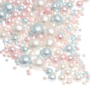 Шарики рисовые «Блеск пастельный» микс, 40-45 г