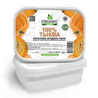 Пюре замороженное Тыква, Organic Bar, Россия, 200 г (срок годности до 09.09.2025)