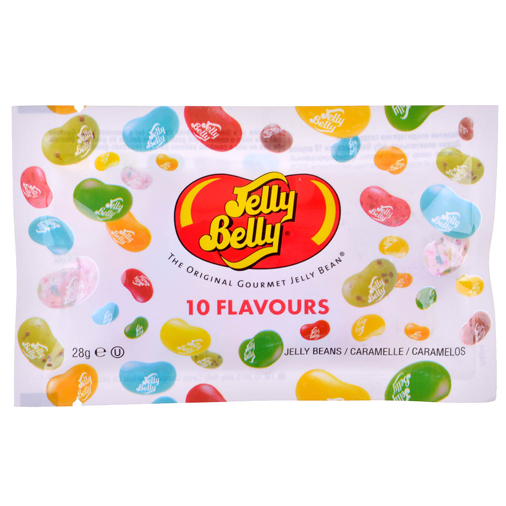 Драже жевательное Jelly Belly ассорти 10 вкусов, 28 г  | Фото — Магазин Andy Chef  1