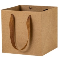 Пакет для торта крафтовый 35х35х35 см (снаружи на дне следы ручки)