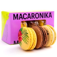 Набор пирожных макарон Modern Classic, ﻿Macaronika, 3 шт.