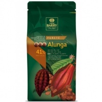 Шоколад молочный Alunga 41%, Cacao Barry, Франция, 1 кг (срок годности до 02.09.2025)