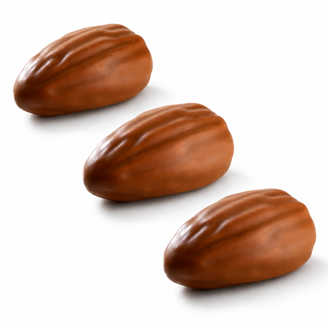 Форма силиконовая «Миндаль» (Almond) PX43133 120 мл, 15 ячеек, Pavoni, Италия  | Фото — Магазин Andy Chef  1