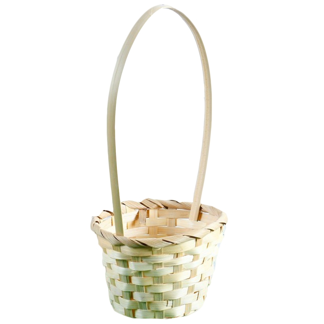 Корзинка для яиц бамбуковая плетёная 13 см  | Фото — Магазин Andy Chef  1