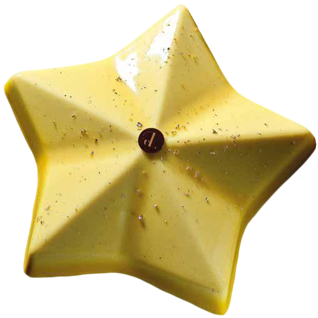 Форма «Звезда» пластиковая 22х21 см, PCB Creation, Франция  | Фото — Магазин Andy Chef  1