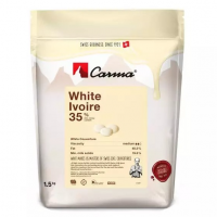 Шоколад белый White Ivoire 35%, Carma, Швейцария, 1,5 кг