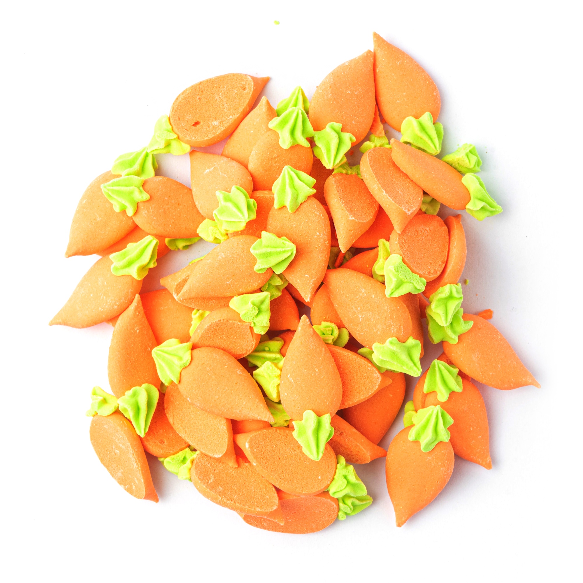 Сахарный декор «Морковка», Top Decor, 40 шт  | Фото — Магазин Andy Chef  1